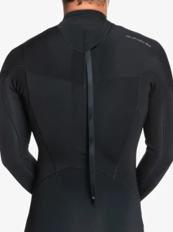 Quiksilver Wetsuits|3/2 Everyday Sessions Back Zip Wetsuit Black