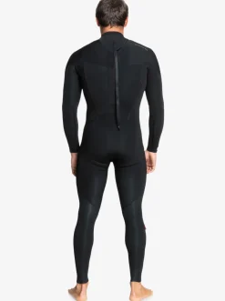 Quiksilver Wetsuits|3/2 Everyday Sessions Back Zip Wetsuit Black