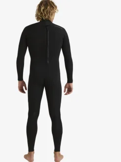 Quiksilver Wetsuits|3/2 Everyday Sessions Back-Zip Wetsuit Black