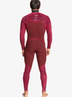 Quiksilver Wetsuits|4/3 Everyday Sessions Chest Zip Wetsuit Black