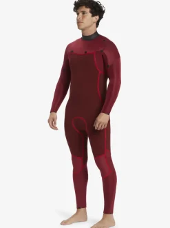 Quiksilver Wetsuits|4/3 Everyday Sessions Chest-Zip Wetsuit Black