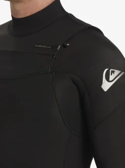 Quiksilver Wetsuits|4/3 Everyday Sessions Chest-Zip Wetsuit Black