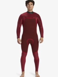Quiksilver Wetsuits|4/3 Everyday Sessions Chest-Zip Wetsuit Black