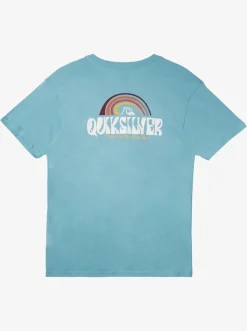 Quiksilver Tees|Above The Clouds T-Shirt Reef Waters