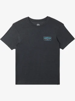 Quiksilver Tees|Adrenaline Spike Mod T-Shirt Charcoal Heather