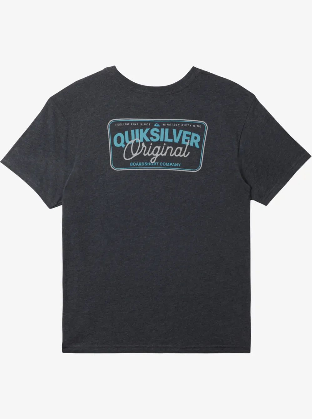Quiksilver Tees|Adrenaline Spike Mod T-Shirt Charcoal Heather