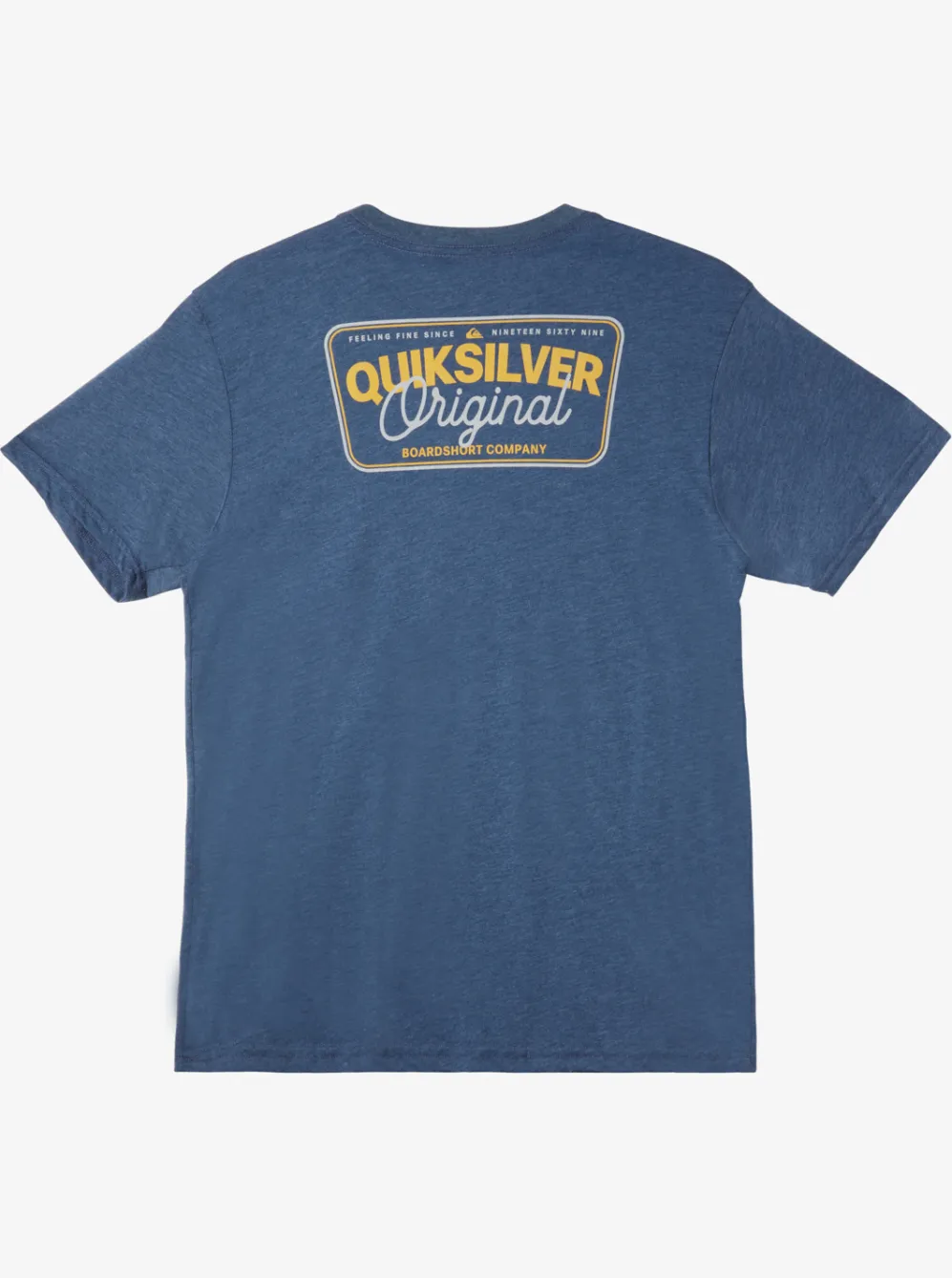 Quiksilver Tees|Adrenaline Spike Mod T-Shirt Dark Denim Heather
