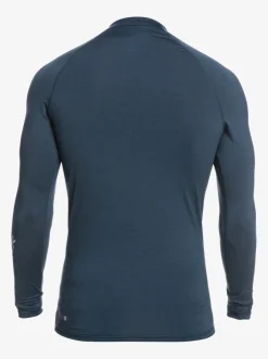 Quiksilver Rashguards|All Time Long Sleeve Upf 50 Rashguard Navy Blazer Heather