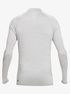 Quiksilver Rashguards|All Time Long Sleeve Upf 50 Rashguard Sleet Heather