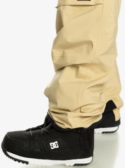 Quiksilver Snow Pants|Altostratus Street Shell 2L Gore-Tex® Snow Bib Pants Pale Khaki
