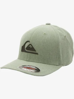 Quiksilver Hats|Amped Up Flexifit Hat Laurel Wreath Heather