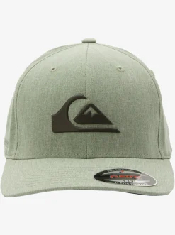 Quiksilver Hats|Amped Up Flexifit Hat Laurel Wreath Heather