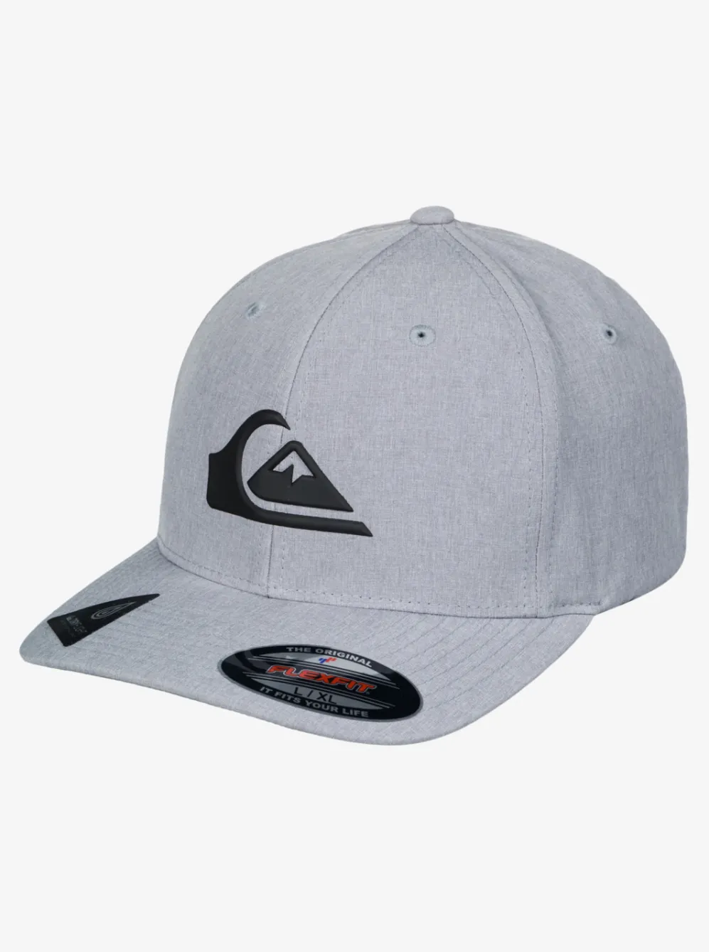 Quiksilver Hats|Amped Up Flexifit Hat Sleet Heather