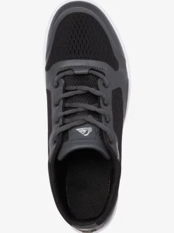 Quiksilver Shoes|Amphibian Plus Shoes Black/Grey/White
