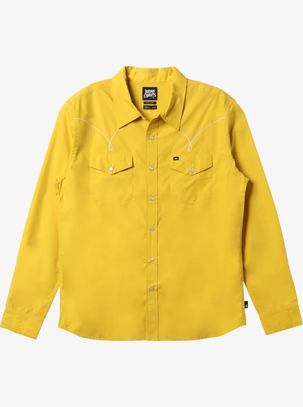 Quiksilver Shirts & Polos|Andy Y Andy Cowboy Shirt Oil Yellow