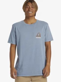 Quiksilver Tees|Andy Y Andy T-Shirt Blue Shadow