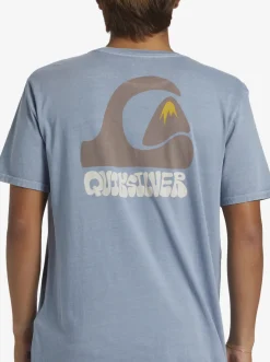Quiksilver Tees|Andy Y Andy T-Shirt Blue Shadow