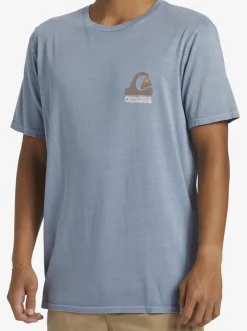 Quiksilver Tees|Andy Y Andy T-Shirt Blue Shadow