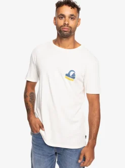Quiksilver Tees|Andy Y Andy T-Shirt Snow White
