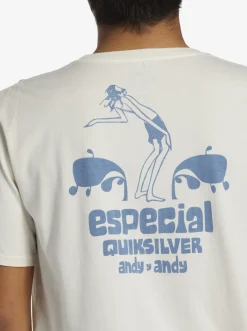 Quiksilver Tees|Andy Y Andy T-Shirt Snow White