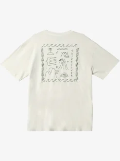 Quiksilver Tees|Bag Of Sun Mnd T-Shirt Gardenia