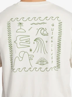 Quiksilver Tees|Bag Of Sun Mnd T-Shirt Gardenia