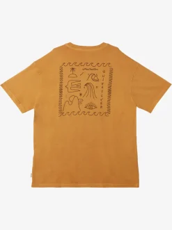 Quiksilver Tees|Bag Of Sun Mnd T-Shirt Mustard