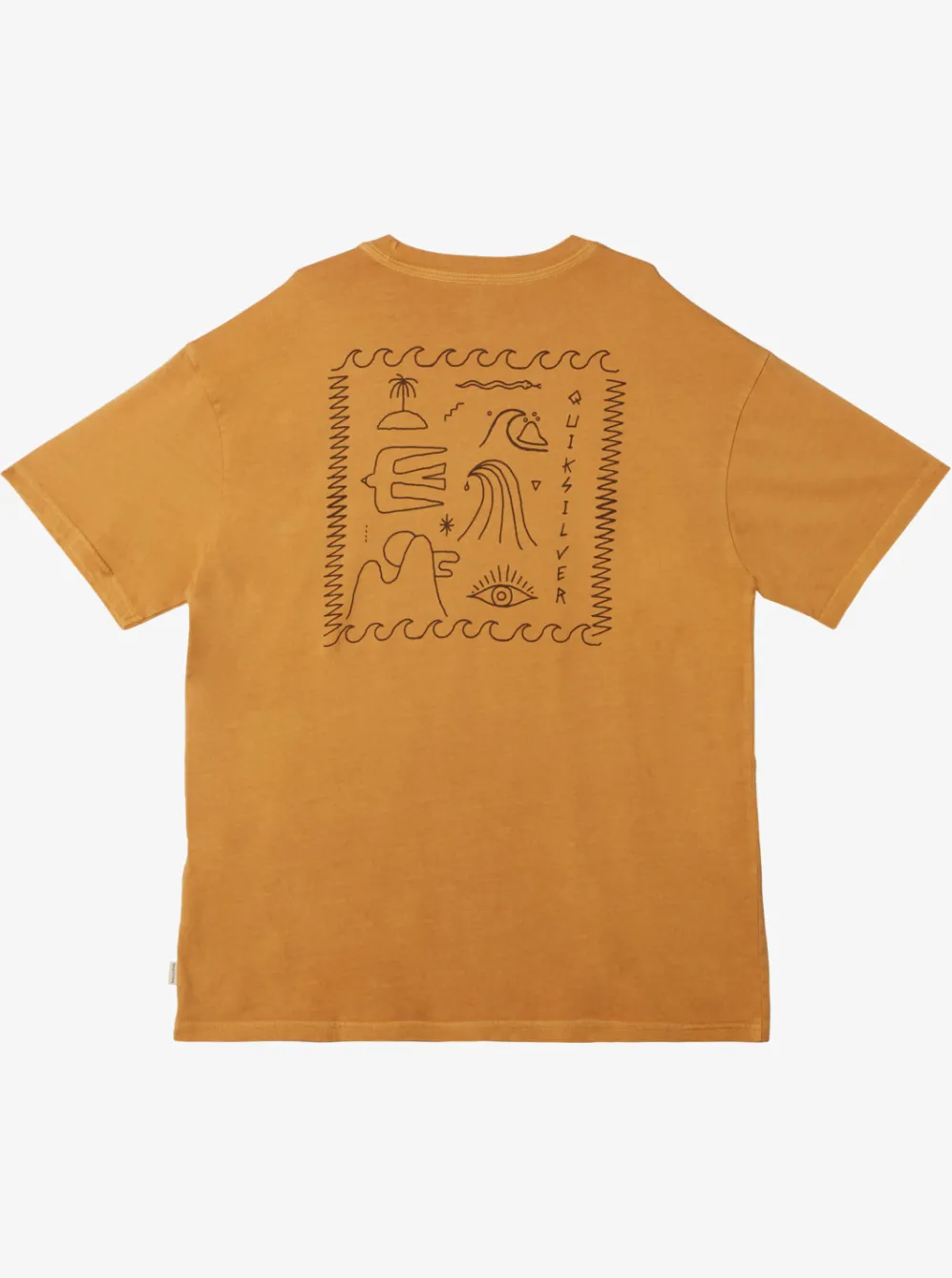 Quiksilver Tees|Bag Of Sun Mnd T-Shirt Mustard