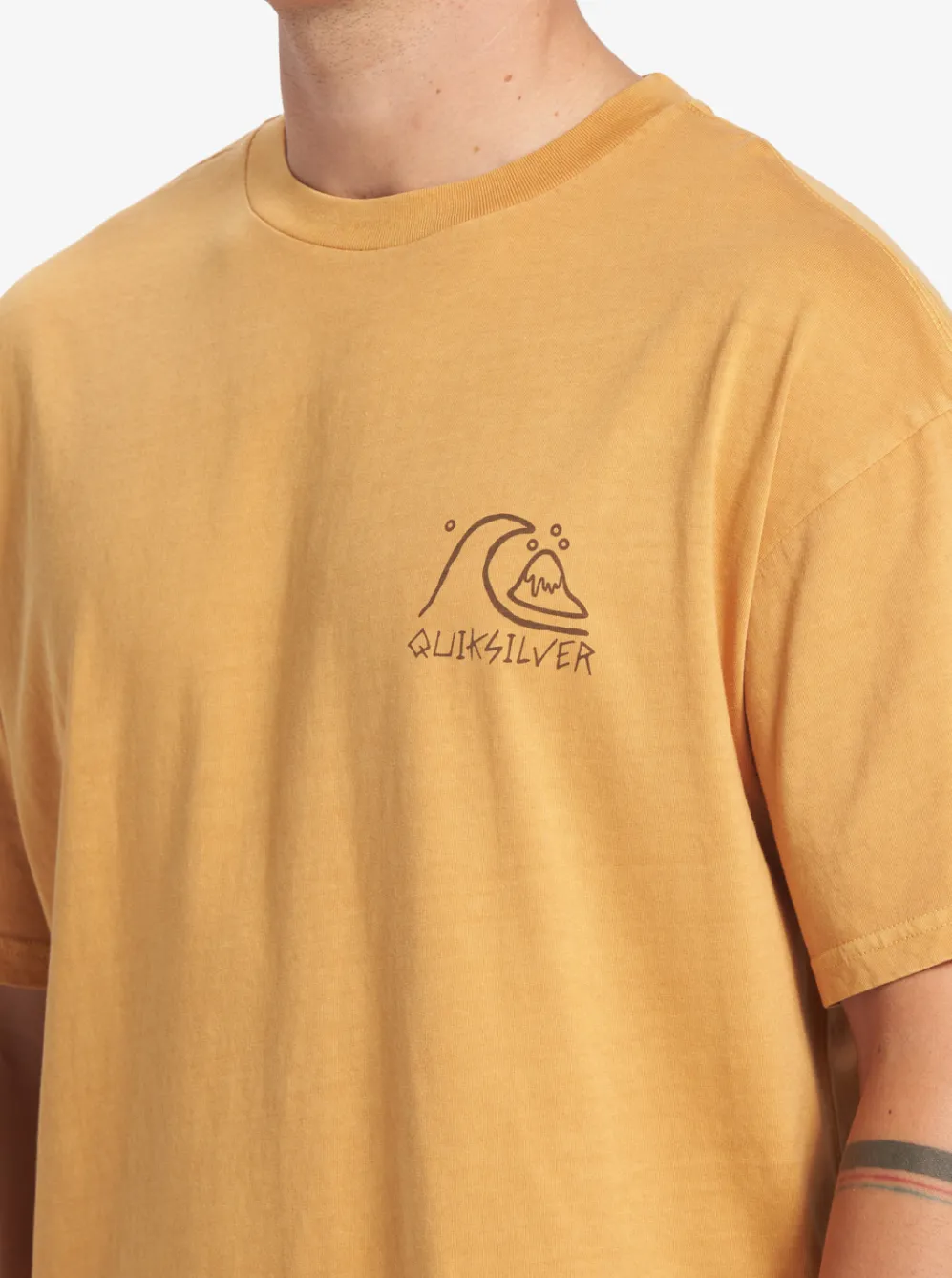 Quiksilver Tees|Bag Of Sun Mnd T-Shirt Mustard