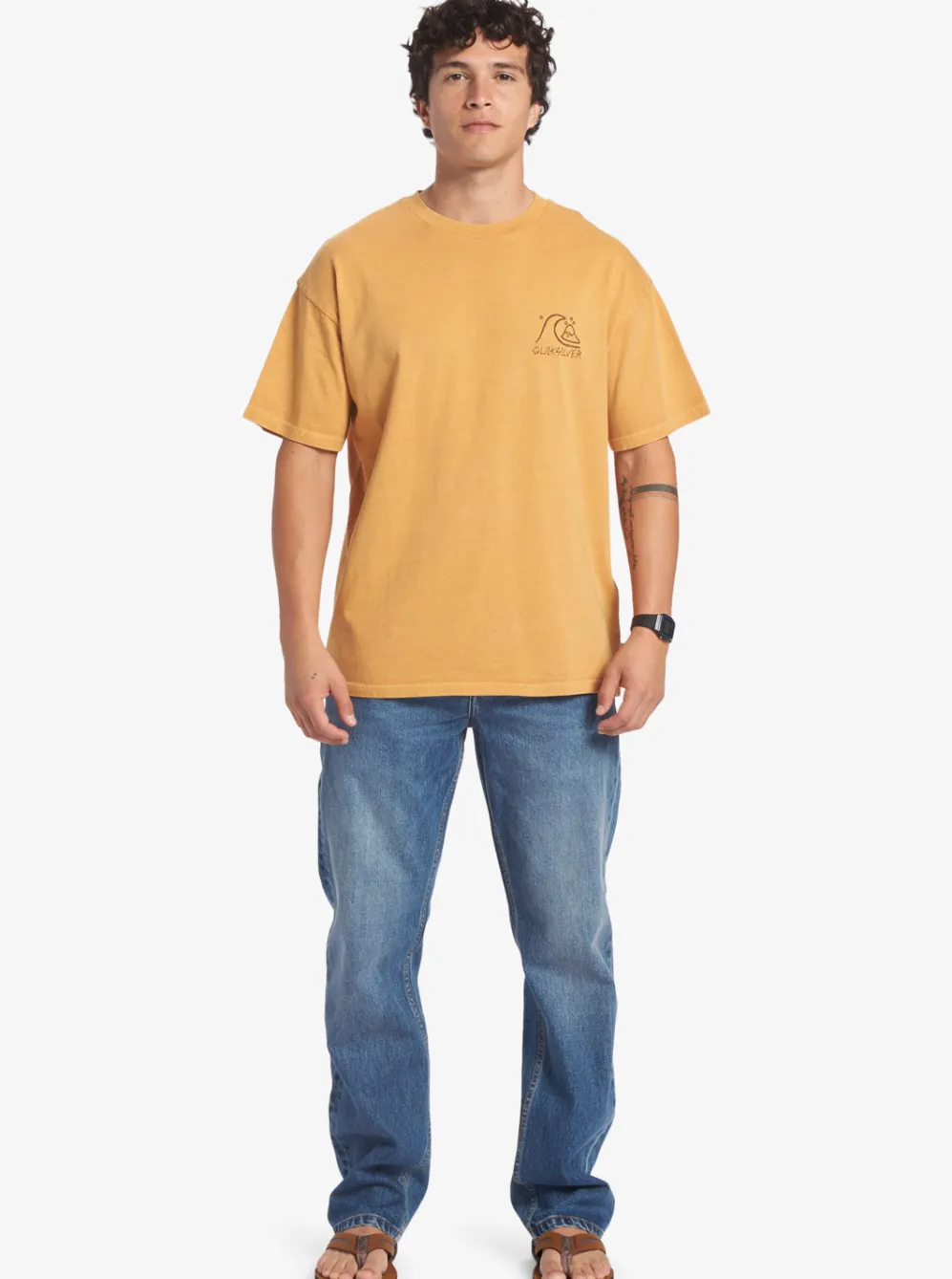 Quiksilver Tees|Bag Of Sun Mnd T-Shirt Mustard