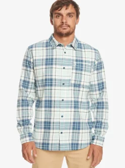 Quiksilver Shirts & Polos|Banchor Long Sleeve Shirt Snow White Banchor