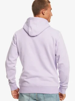 Quiksilver Sweatshirts & Hoodies|Big Logo Pullover Hoodie Purple Rose