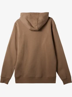Quiksilver Sweatshirts & Hoodies|Big Logo Pullover Hoodie Fossil