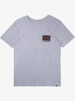 Quiksilver Tees|Black Flash T-Shirt Athletic Heather