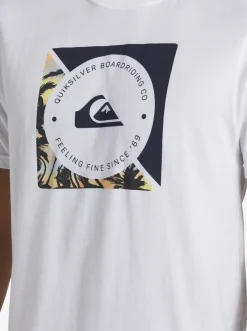 Quiksilver Tees|Boardshort Linked T-Shirt White