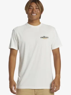 Quiksilver Tees|Bold Move T-Shirt Antique White