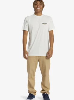 Quiksilver Tees|Bold Move T-Shirt Antique White