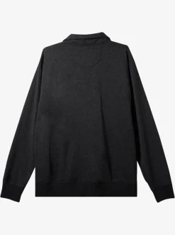 Quiksilver Sweatshirts & Hoodies|Bold Omni Half-Zip Sweatshirt Black Heather