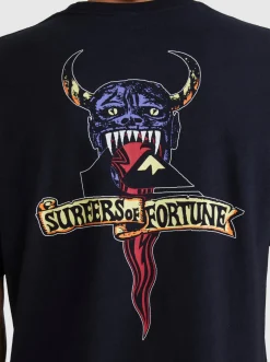 Quiksilver Tees|Boogieman T-Shirt Black