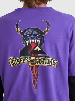 Quiksilver Tees|Boogieman T-Shirt Passion Flower