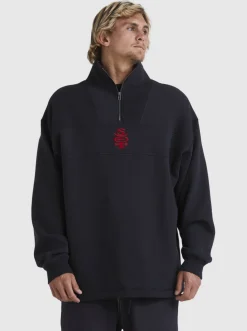 Quiksilver Sweatshirts & Hoodies|Boogieman Zip Sweatshirt Black