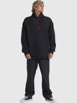 Quiksilver Sweatshirts & Hoodies|Boogieman Zip Sweatshirt Black