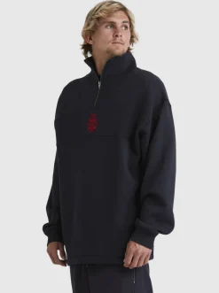 Quiksilver Sweatshirts & Hoodies|Boogieman Zip Sweatshirt Black