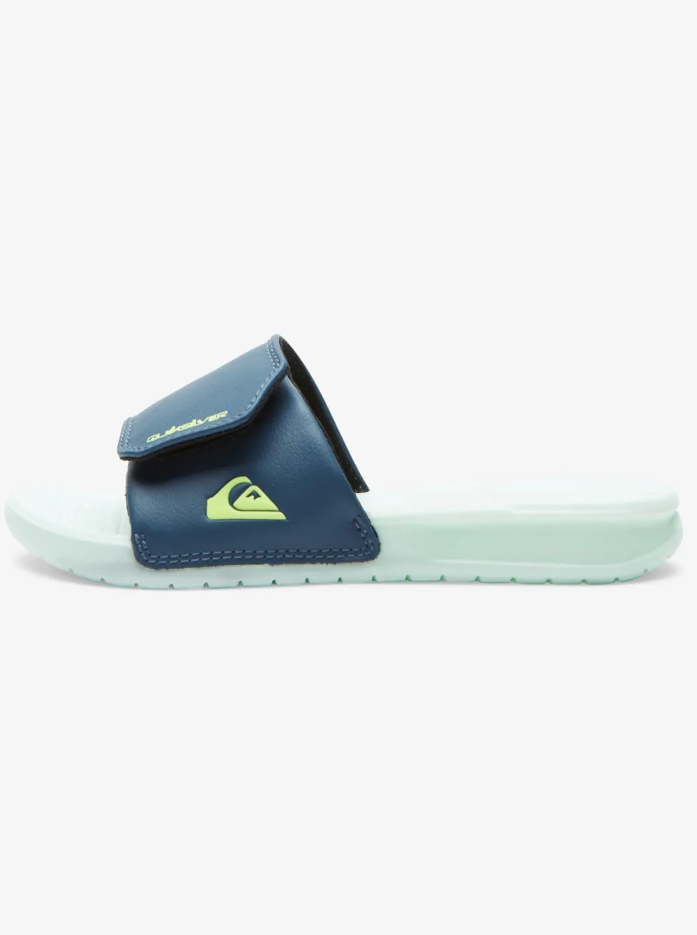 Quiksilver Sandals|Boy'S 8-16 Bright Coast Glow Slide Sandals Green 1