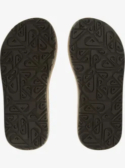 Quiksilver Sandals|Boy'S 8-16 Carver Nubuck Sandals Demitasse - Solid