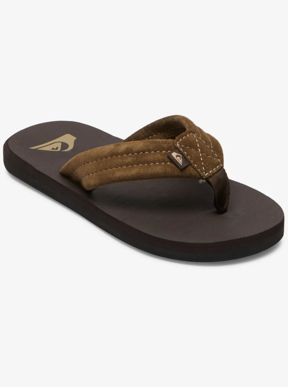 Quiksilver Sandals|Boy'S 8-16 Carver Suede Core Sandals Brown 1