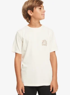 Quiksilver Tees|Boy'S 8-16 Earthy Type T-Shirt Birch