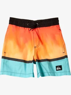 Quiksilver Boardshorts|Boy'S 8-16 Everyday Mix 12" Volleys Orange Pop