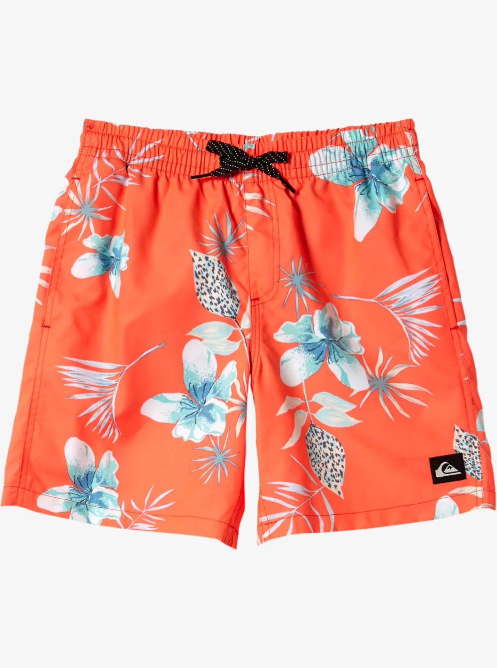 Quiksilver Boardshorts|Boy'S 8-16 Everyday Mix Vl 15Nb Elastic Waist Shorts Fiery Coral