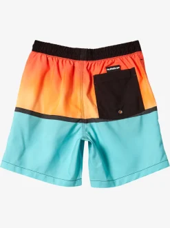 Quiksilver Boardshorts|Boy'S 8-16 Everyday Mix Vl 15Nb Elastic Waist Shorts Orange Pop